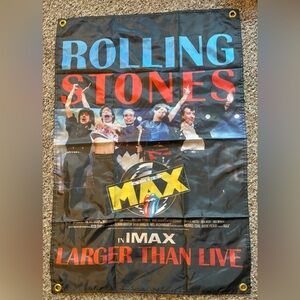 Rolling Stones IMAX Concert Banner/Tapestry NWOT